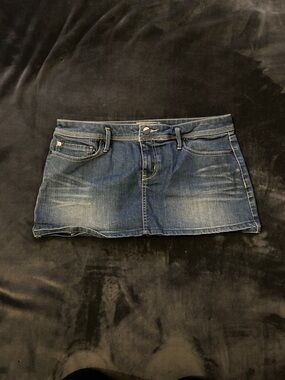 Roxy Blue Denim Mini Skirt